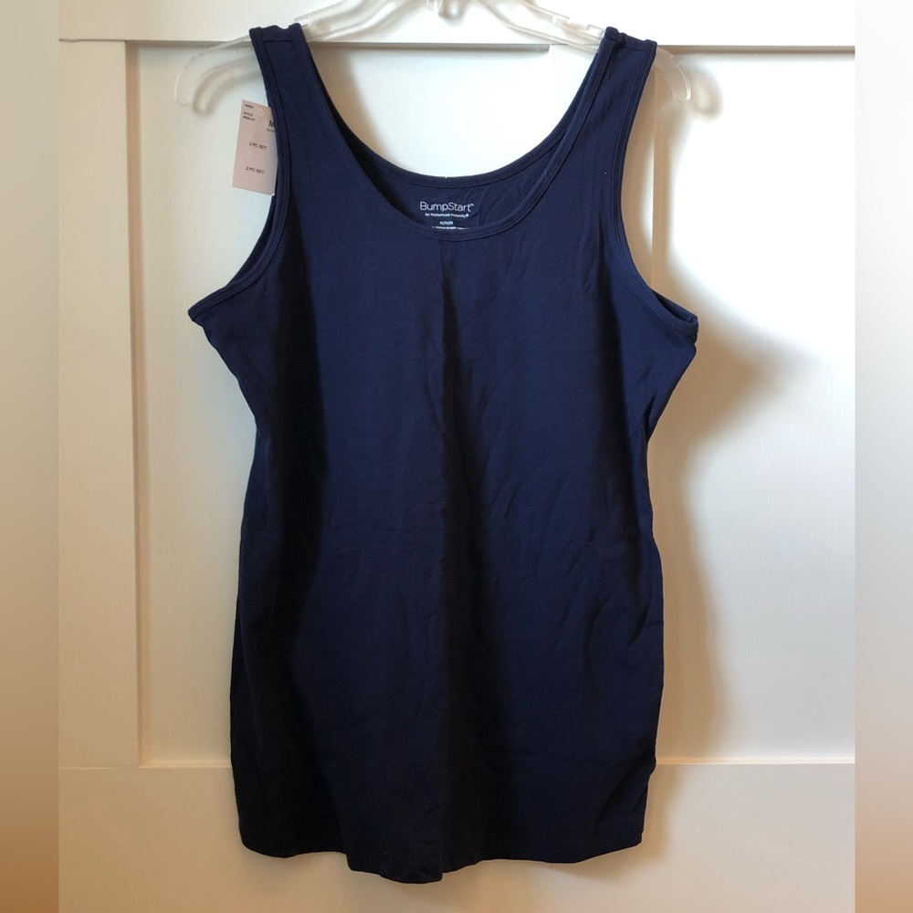 Maternity tank - Navy Blue NWT